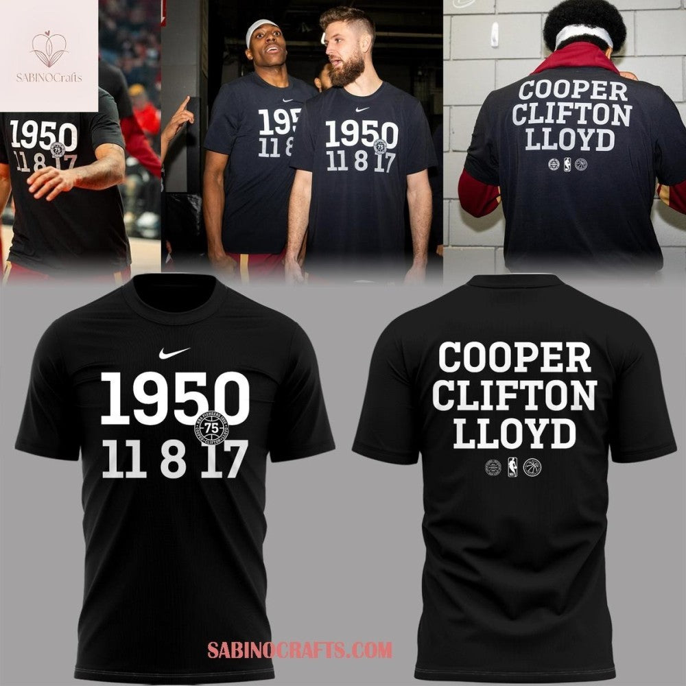 NBA All Team Pioneers Day 2026 Since 1950 Tribute Cooper Clifton Lloyd Shirt