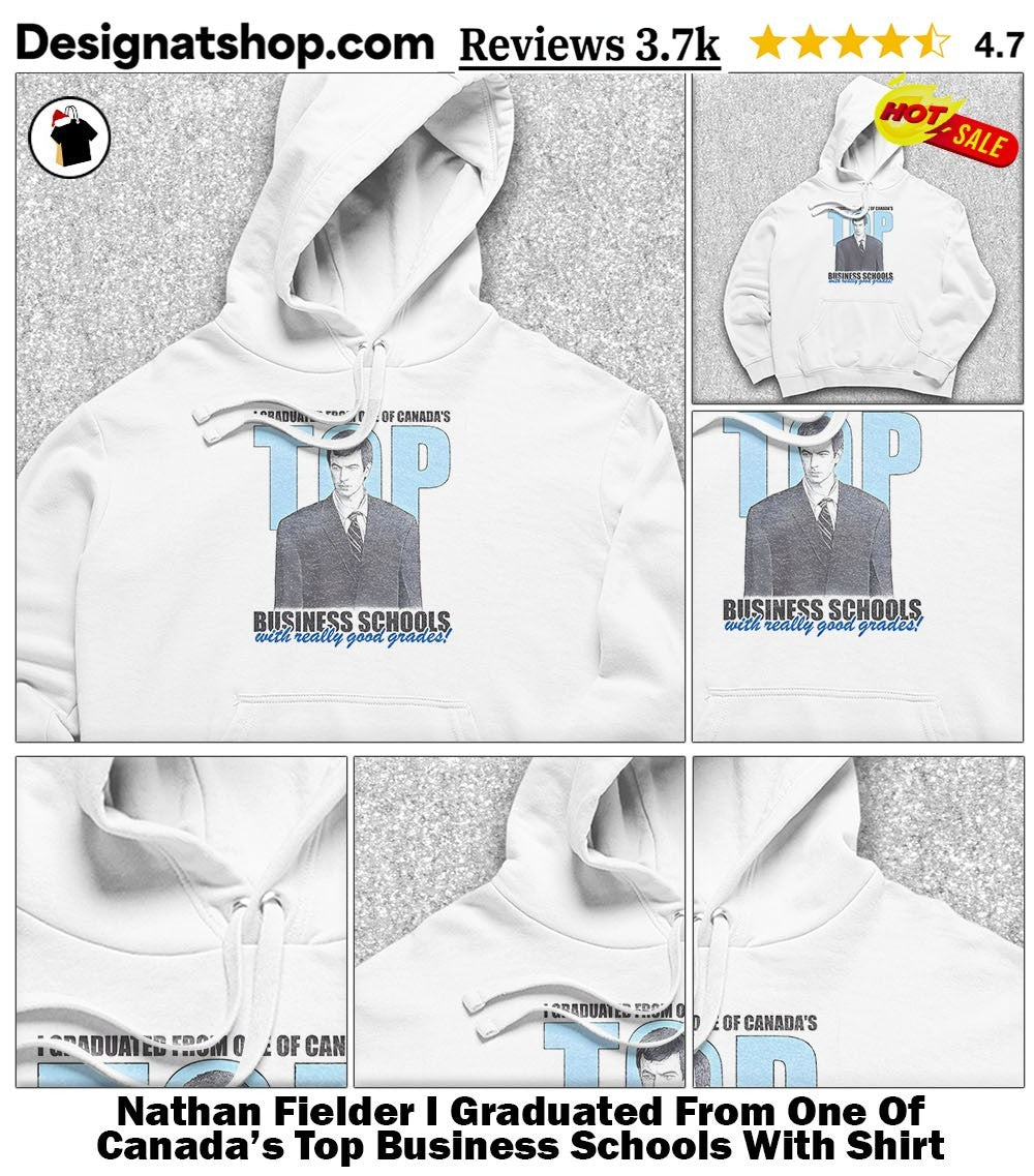Nathan Fielder I Graduated From One Of Canada’s Top Business Schools With Shirt