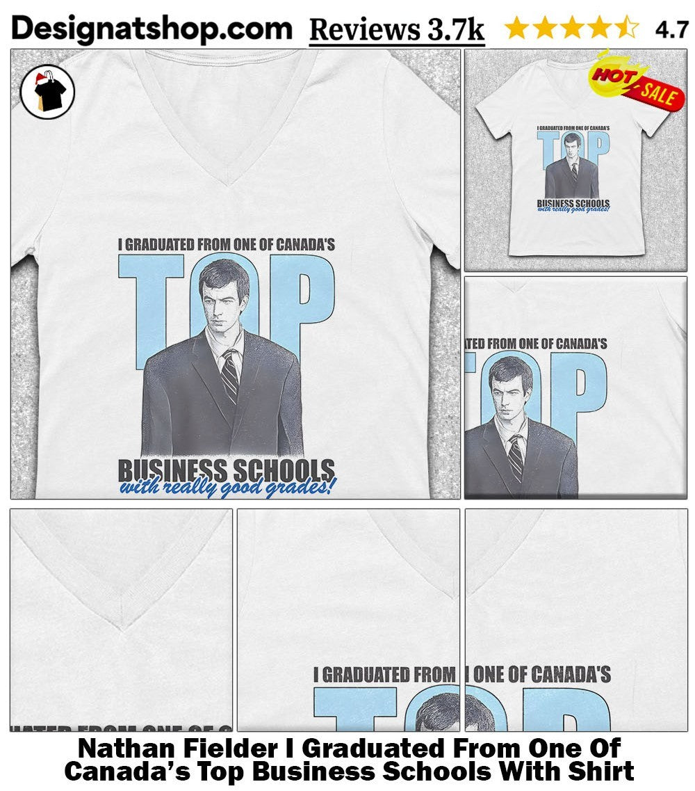 Nathan Fielder I Graduated From One Of Canada’s Top Business Schools With Shirt
