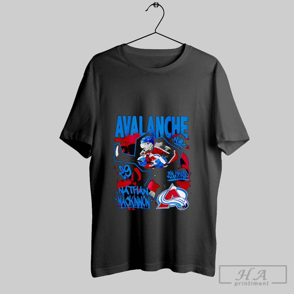 Official Nathan Mackinnon Colorado Avalanche Reel Graphic