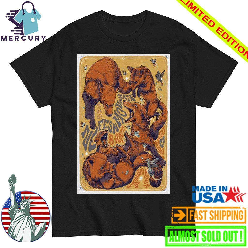 Nefesh Mountain, Troubadour, West Hollywood, CA Mar 18, 2026 Poster Shirt