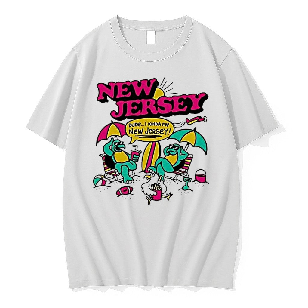 Official New Jersey Dude I Kinda Fw Beach Summer Vacation 1 T Shirts Jpg