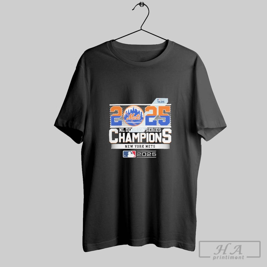 Official New York Mets 2025 Mlb Postseason Nl Division Series Champions Celebration
