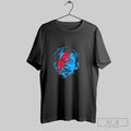 Official Nick Collison Big Face Electricity Ziggy Oklahoma City Thunder Ladies Tee