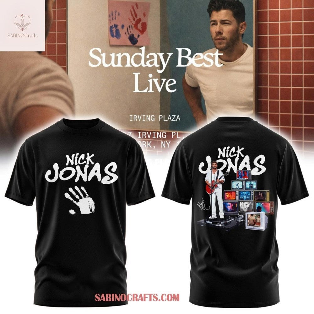 Nick Jonas Sunday Best Live 2026 Shirt