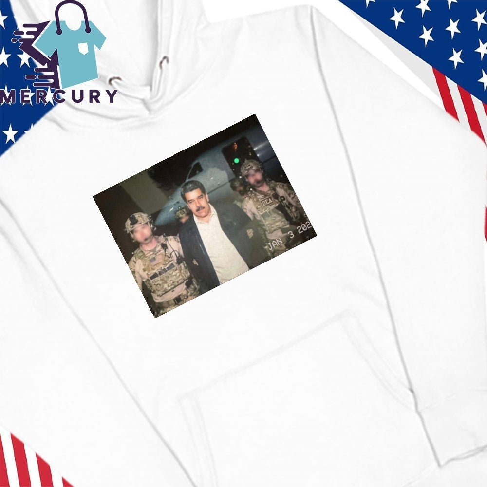 Nicolas Maduro Arrested Jan 3 2026 Shirt