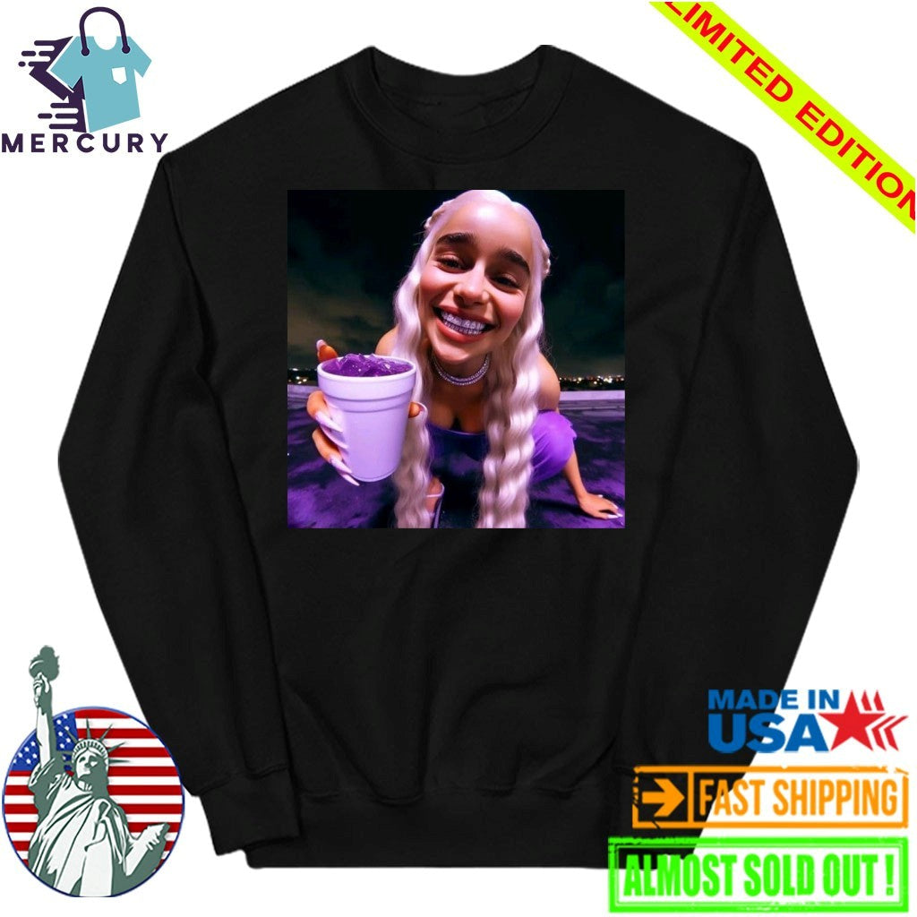 Nicolas Vans Emilia Clarke Daenerys Targaryen Shirt