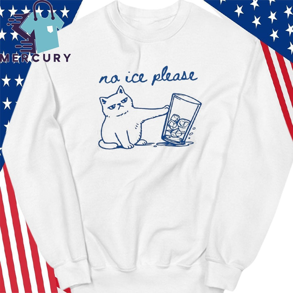 No ICE Cat Graphic T-Shirt Pro Immigration Social Justice Tee Feminist Activist Apparel