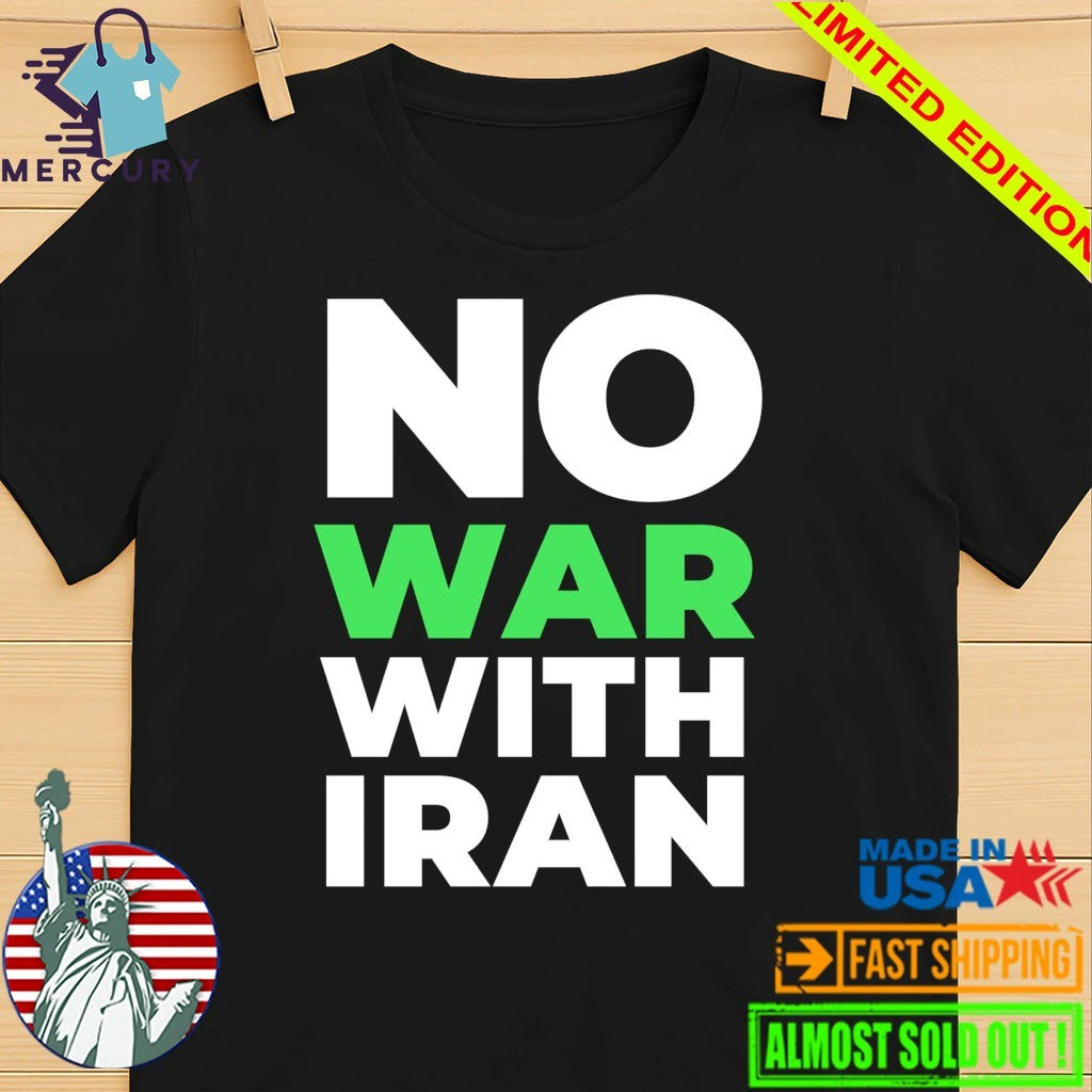 No War With Iran Rashida Tlaib Shirt