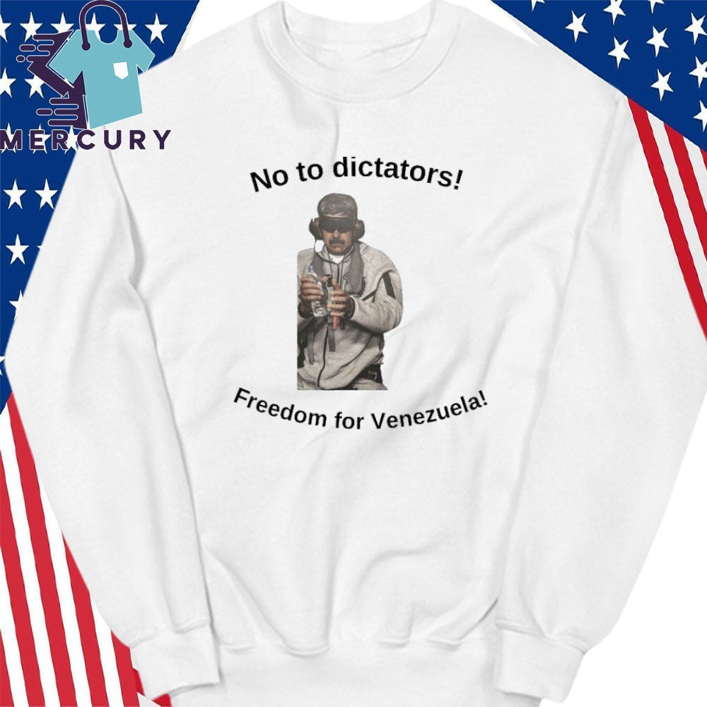 No to Dictators Freedom for Venezuela Captura Nicolas Maduro Shirt