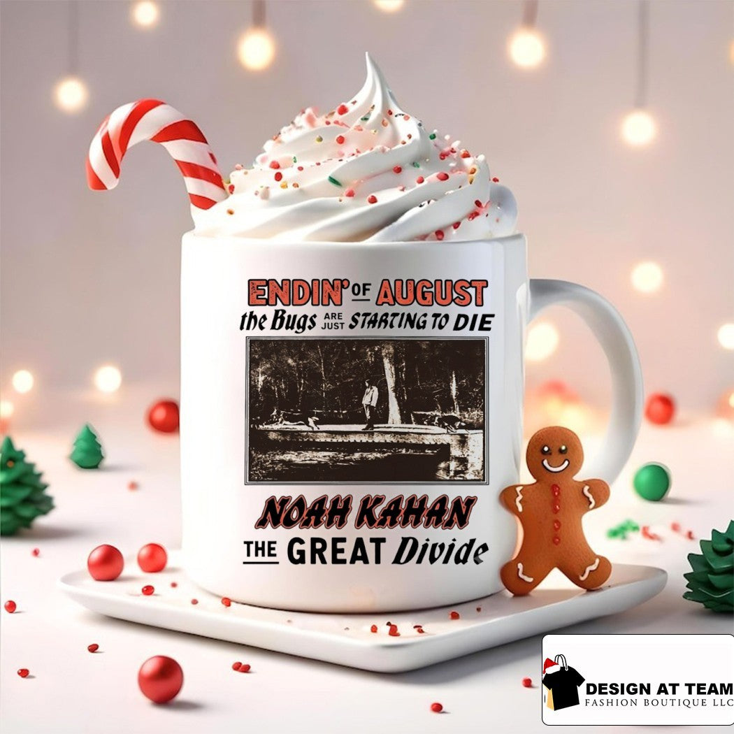 Noah Kahan the great divide endin of august the bugs are just starting to die shirt