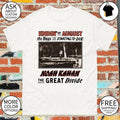Noah Kahan the great divide endin of august the bugs are just starting to die shirt