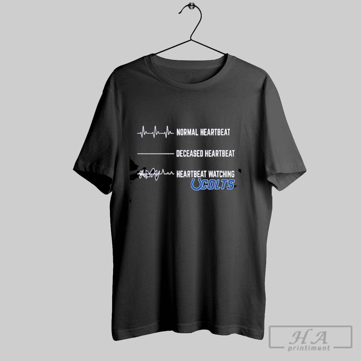 Official Normal Heartbeat Deceased Heartbeat Heartbeat Watching Indianapolis Colts