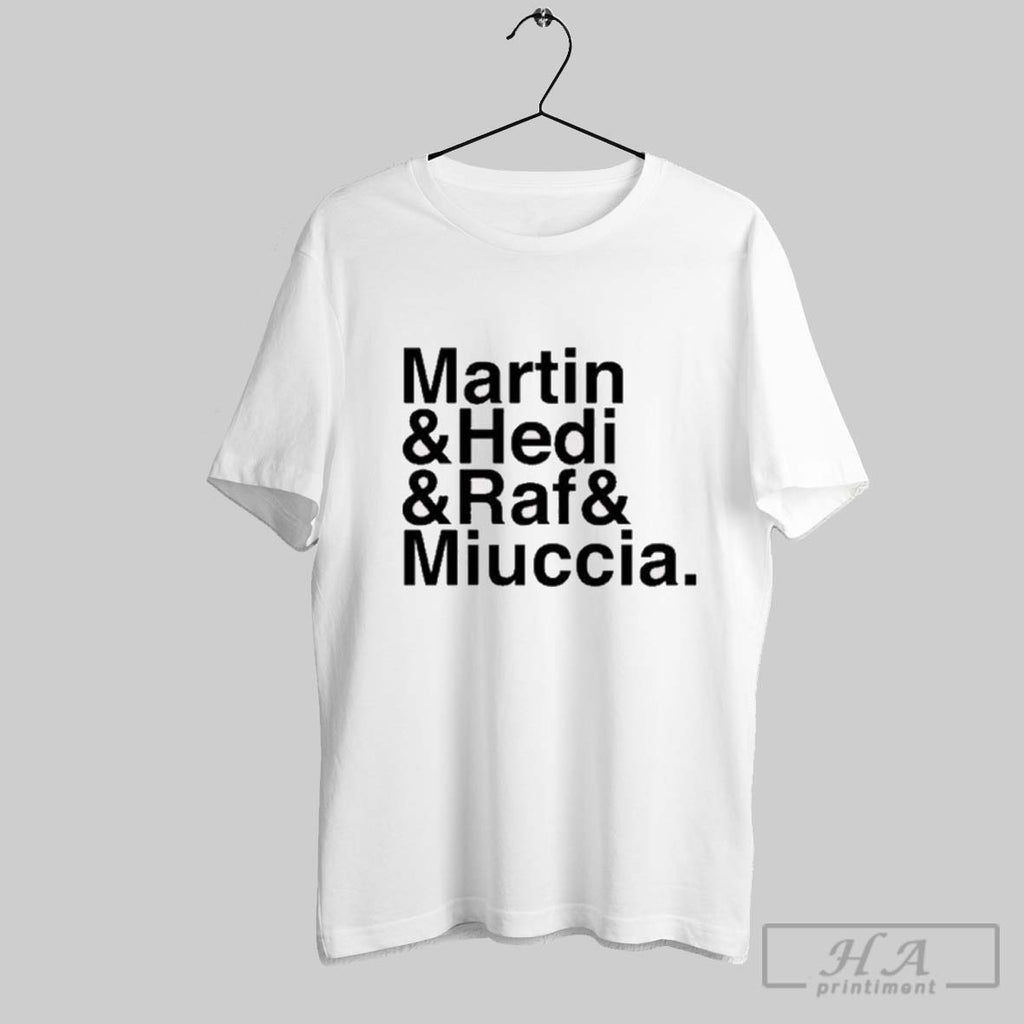 Official Nssmagazine Martin And Hedi And Raf And Miuccia