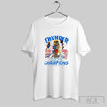 Official Okc Thunder Western Conference 2025 Nba Finals Champions Signatures