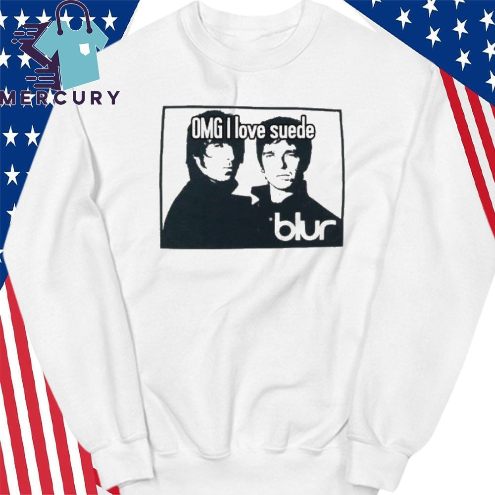 OMG I Love Suede Blur Shirt