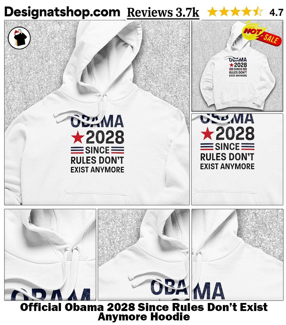 Obama 2028 Since Rules Don’t Exist Anymore shirt