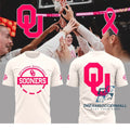 Oklahoma Sooners Basketball Breast Cancer Awareness Shirt