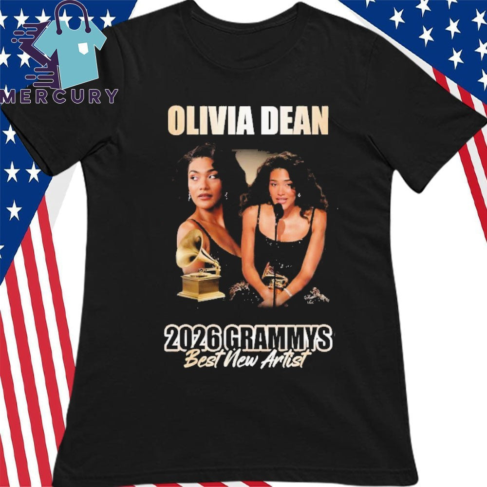 Olivia Dean Best New Artist Grammys 2026 Shirt
