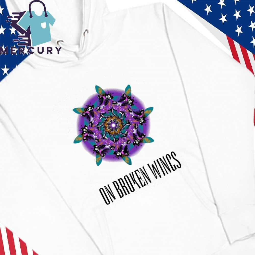 On Broken Wings Mandala Full Color Shirt