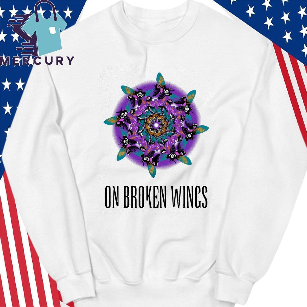 On Broken Wings Mandala Full Color Shirt