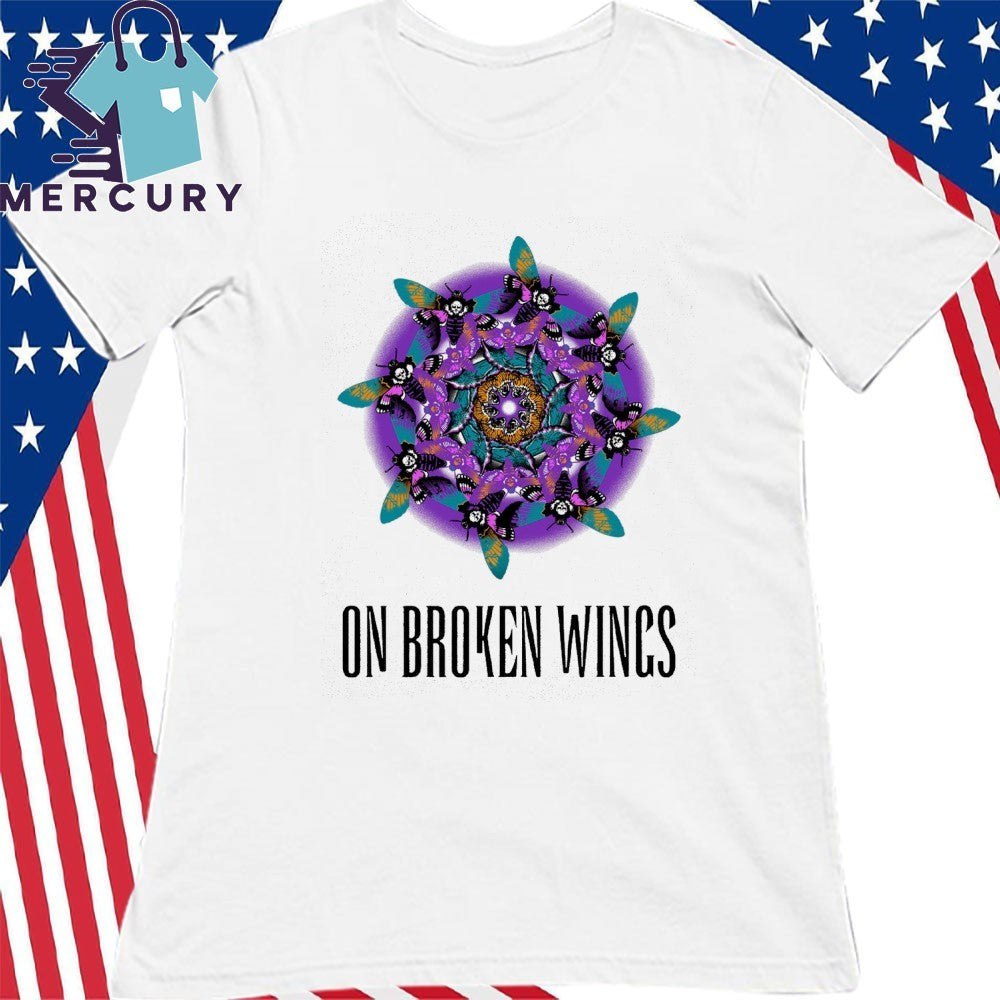On Broken Wings Mandala Full Color Shirt