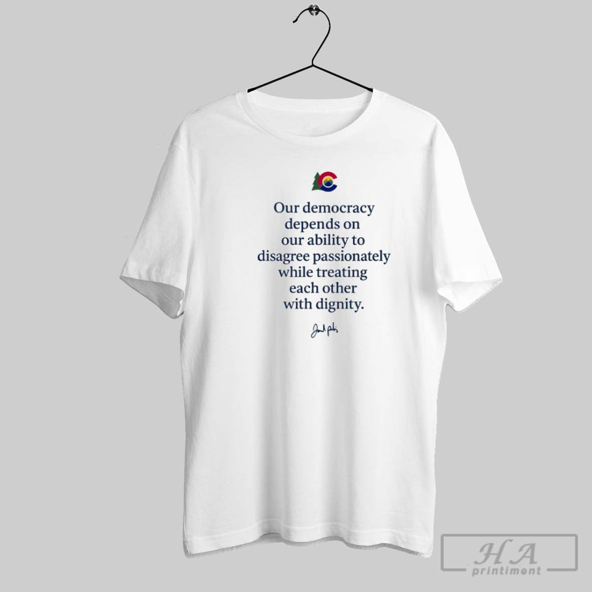 Official Our Democracy Depends On Our Ability To Disagree Passionately While Treating Each Other With