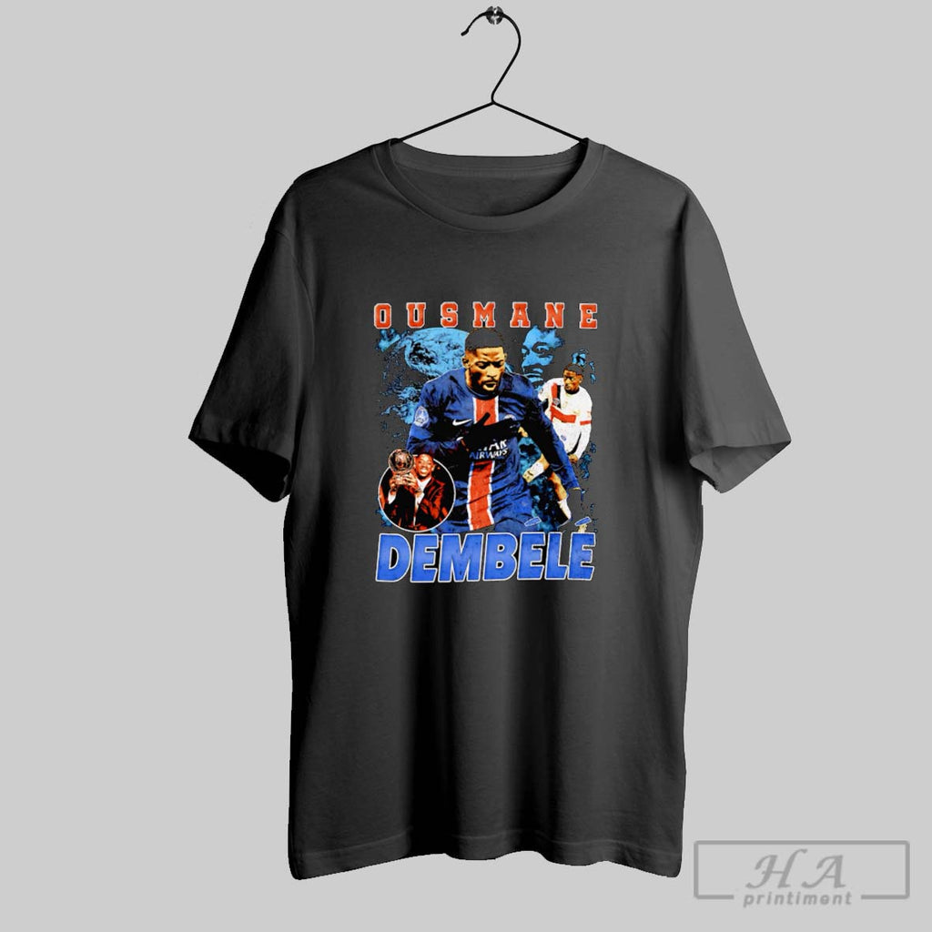 Official Ousmane Dembele Ballon Dor Winner Retro