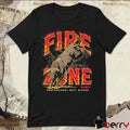 PBR Professional Bull Riders Fire Zone Bucking Bull 2026 t-shirt