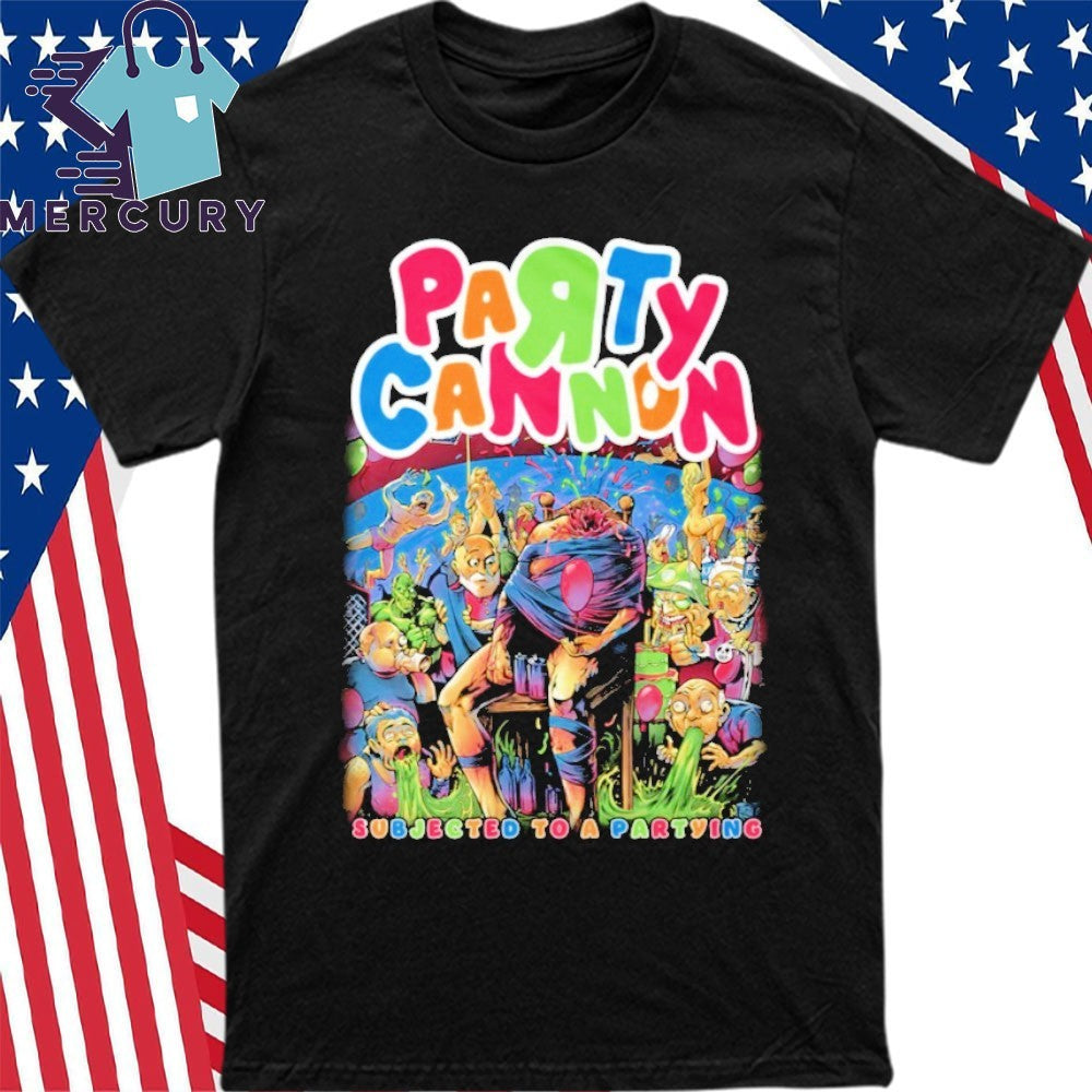 Party Cannon Subjected To A Partying Shirt