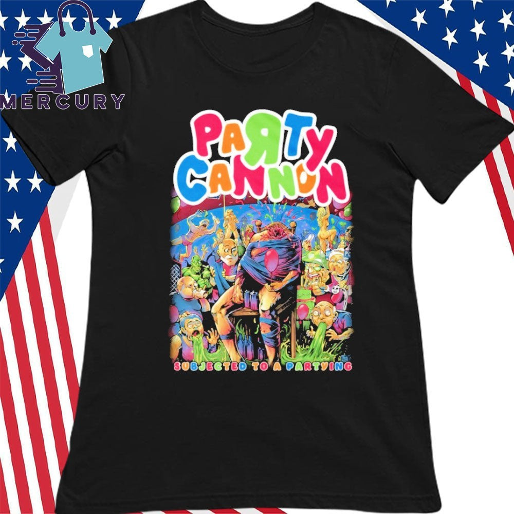 Party Cannon Subjected To A Partying Shirt