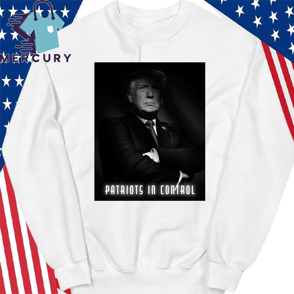 Patriots In Control Trump Shirt