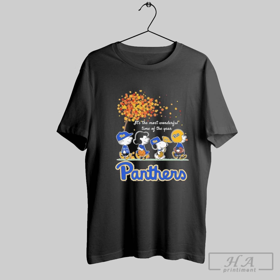 Official Peanuts Pitt Panthers Its The Most Wonderful Time Of The Year