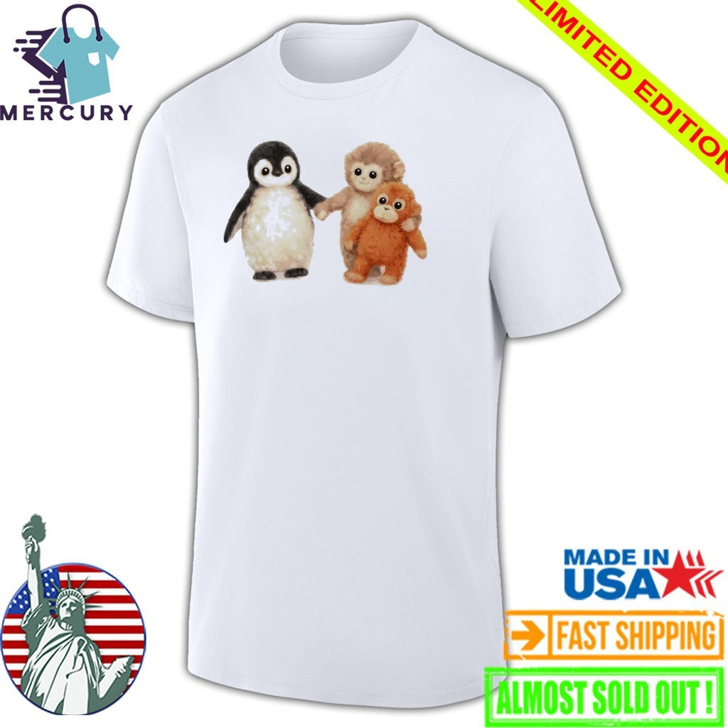 Penguin alone but moving and afraid but moving shirt