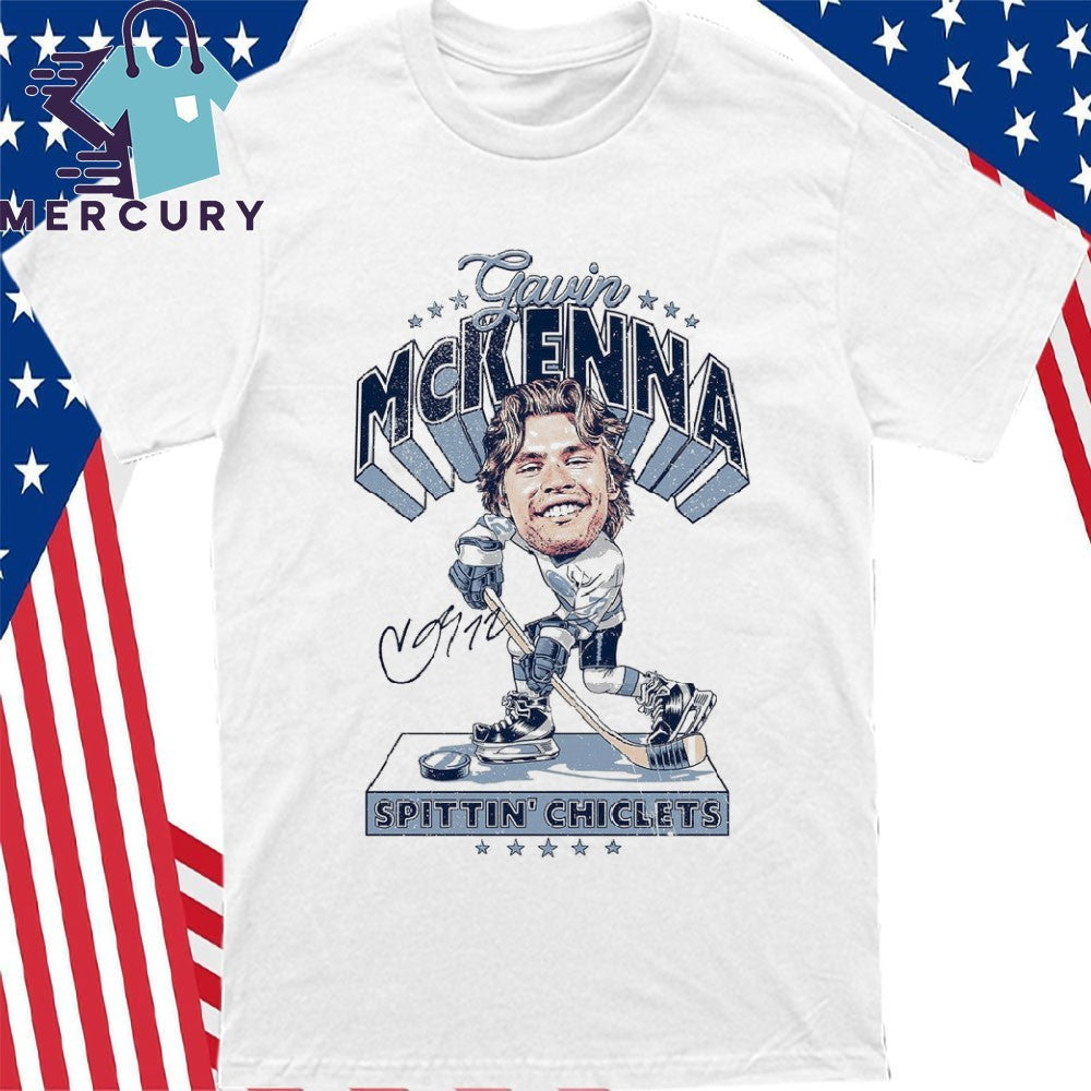 Penn State Hockey x Spittin Chiclets Gavin McKenna Shirt
