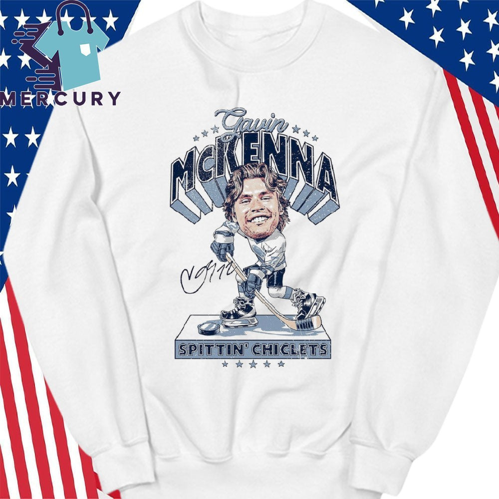 Penn State Hockey x Spittin Chiclets Gavin McKenna Shirt