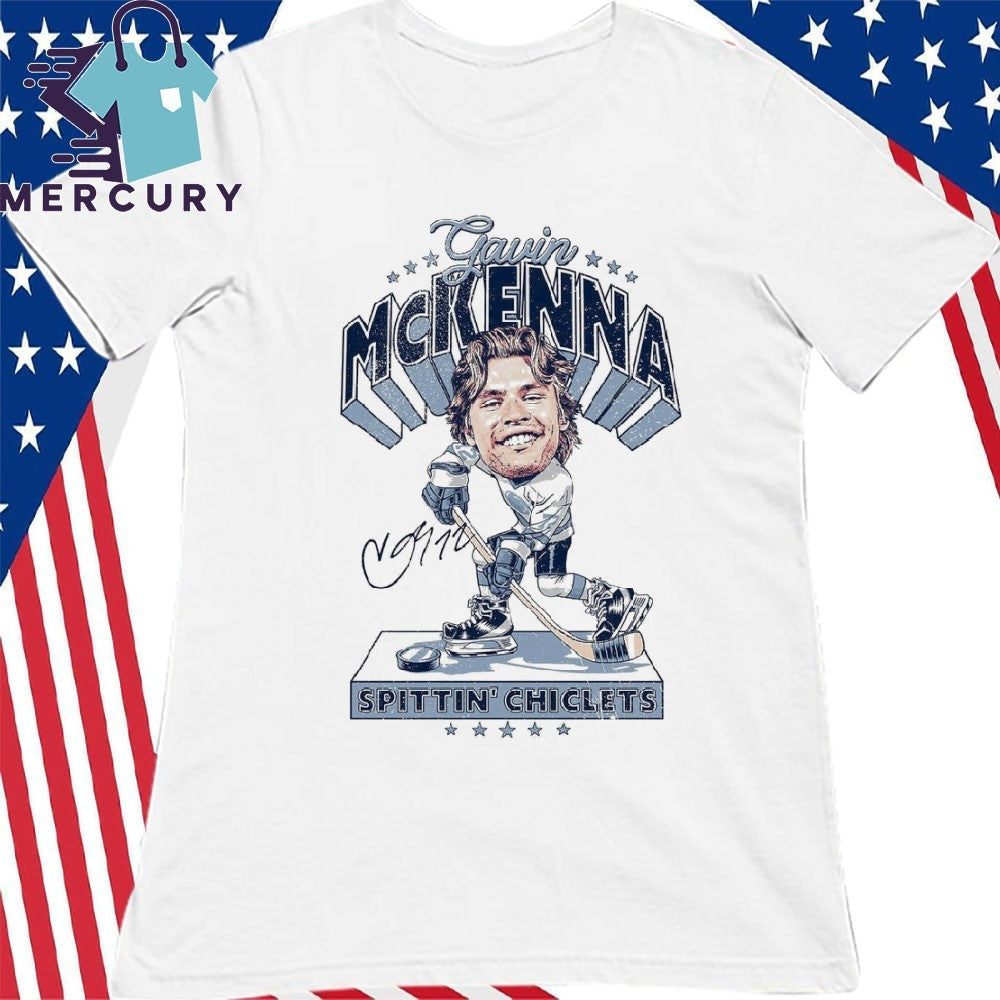 Penn State Hockey x Spittin Chiclets Gavin McKenna Shirt