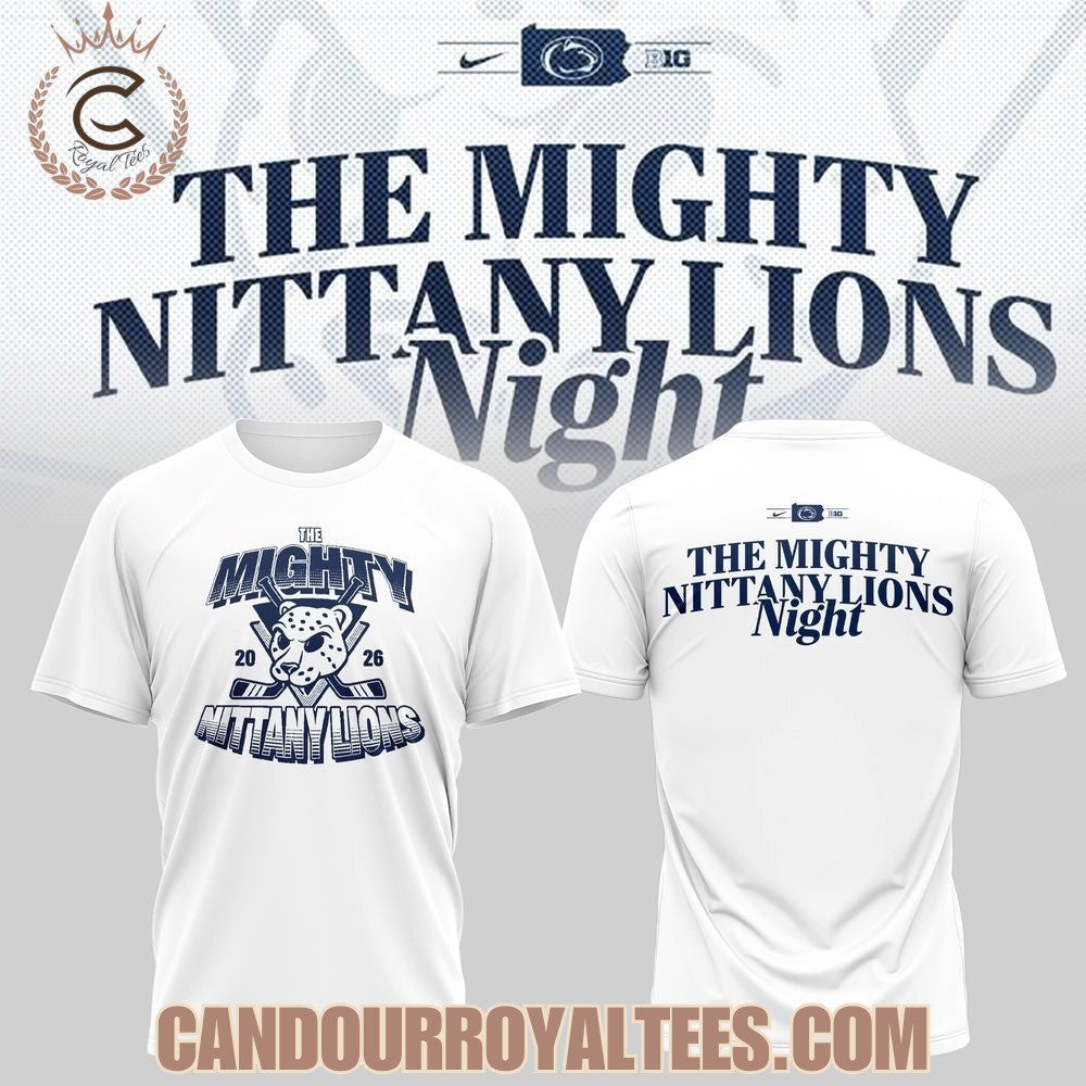 Penn State Nittany Lions The Mighty Nittany Lions Night 2026 Shirt
