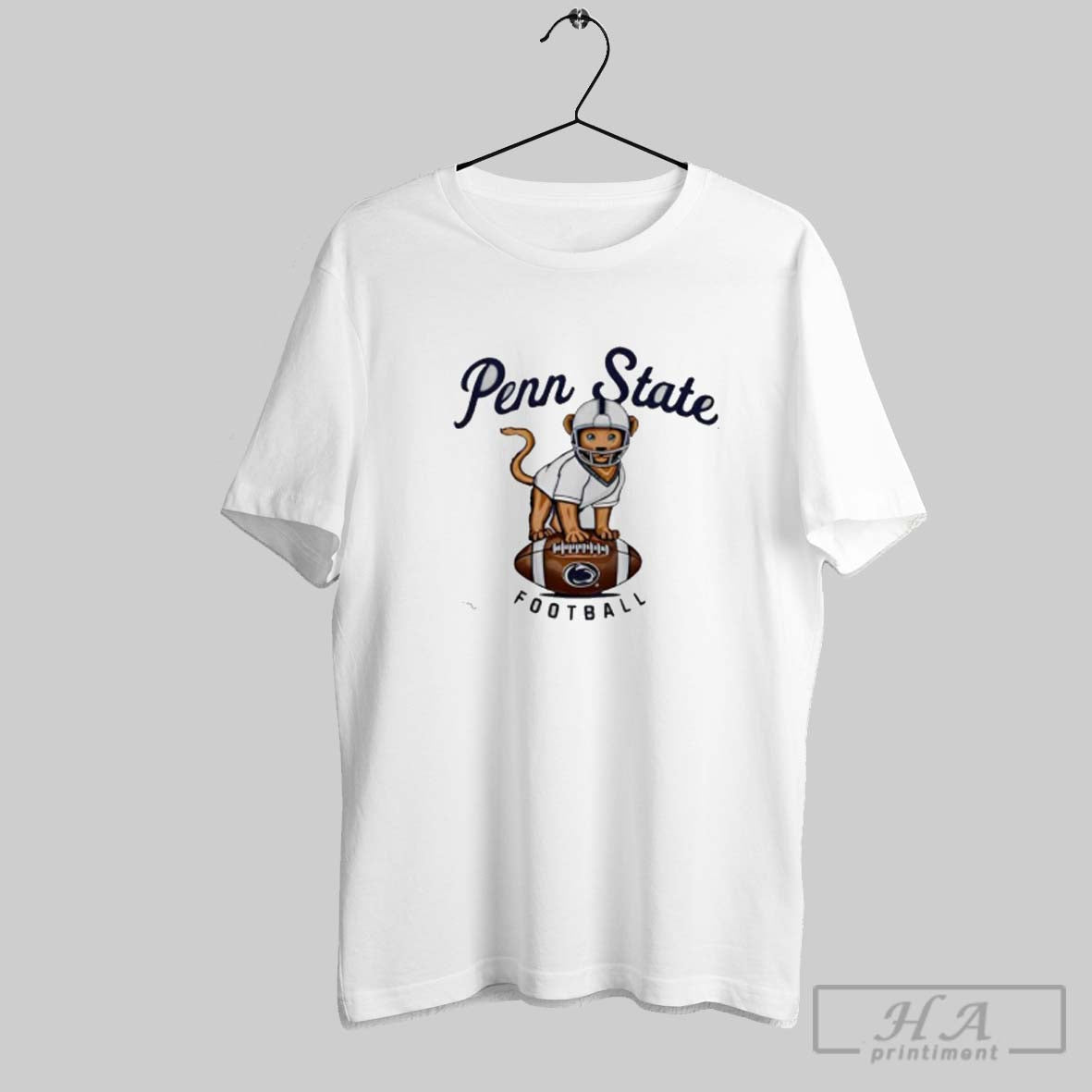 Official Penn State Nittany Lions Football Cub Mascot Graphic