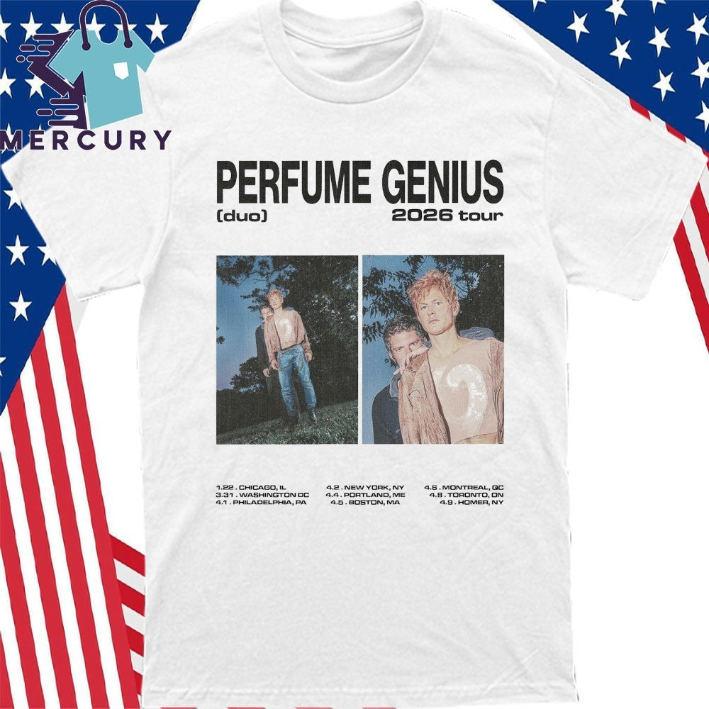 Perfume Genius Duo Tour 2026 Shirt