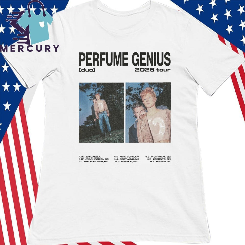 Perfume Genius Duo Tour 2026 Shirt