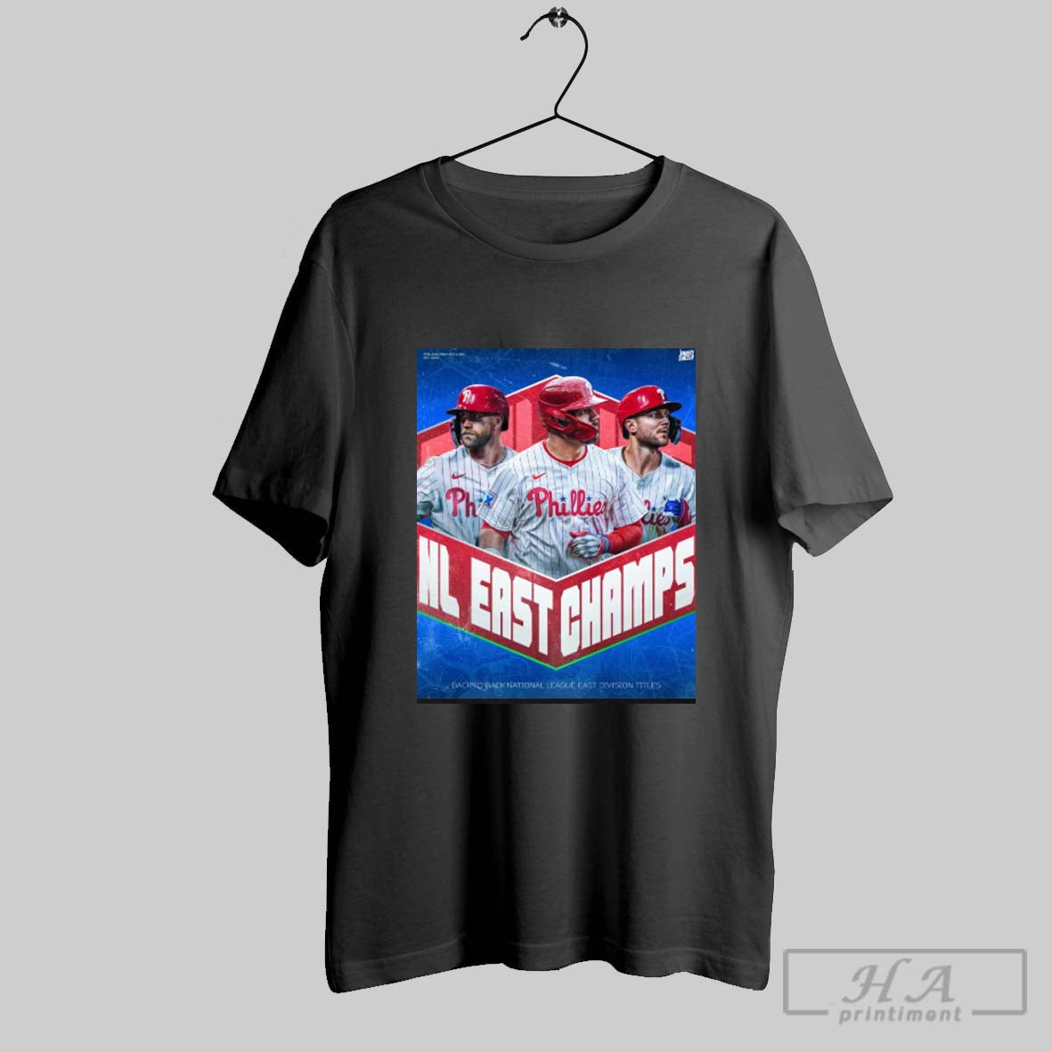 Official Philadelphia Phillies Mlb 2025 Nl East Division Back To Back National League East Division