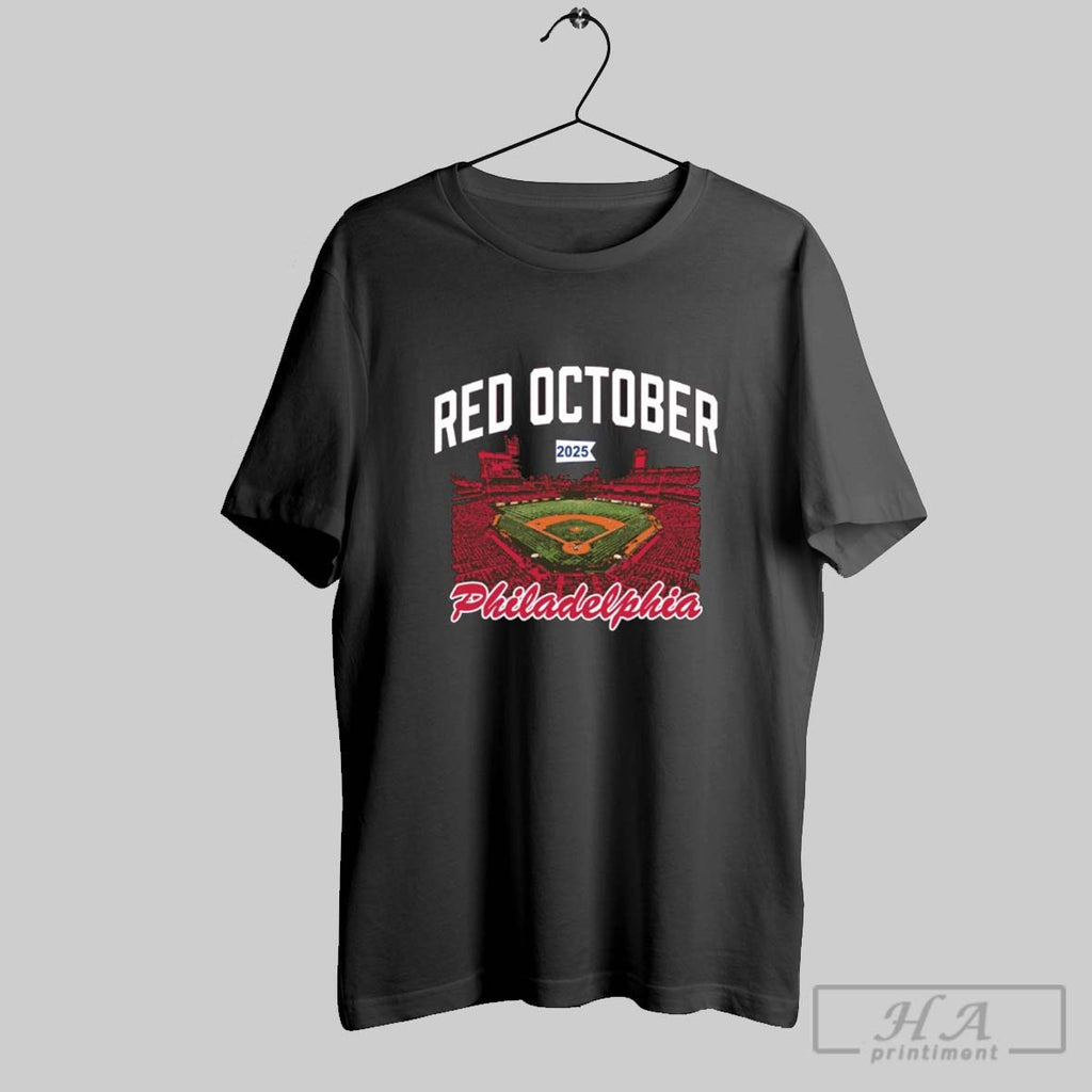 Official Philadelphia Phillies Red October 2025 Citizens Bank Park