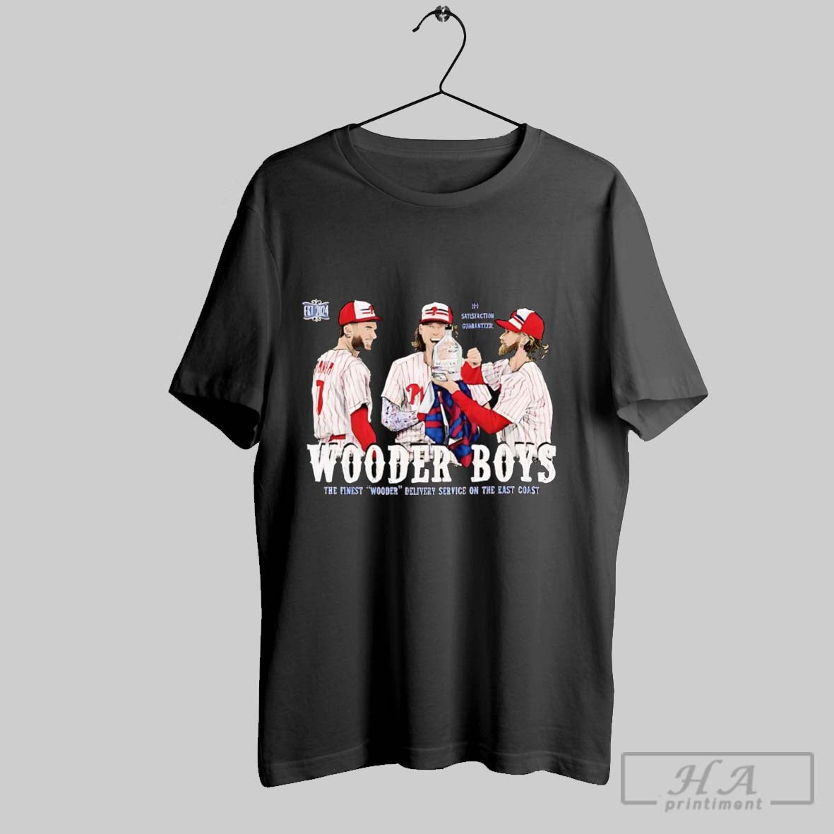 Official Philadelphia Phillies Wooder Boys The Finest Wooder Delivery Service East Coast