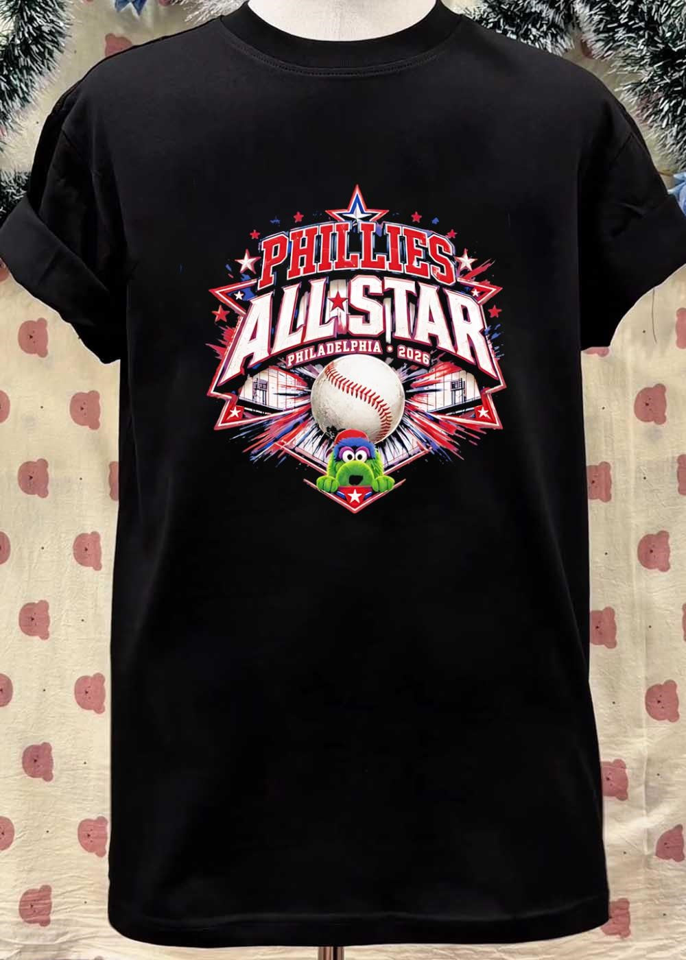 Phillies All-Star Philadelphia 2026 Gritty Mascot T-Shirt