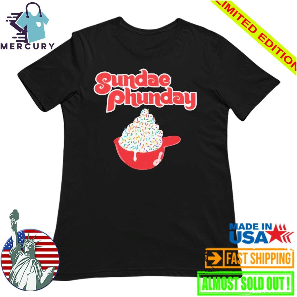 Phillies Sundae Phunday Ice Cream Helmet Shirt