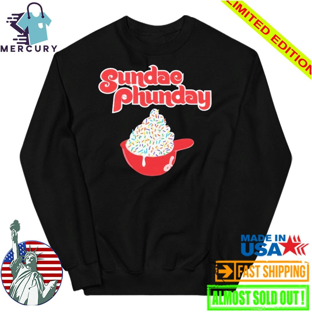 Phillies Sundae Phunday Ice Cream Helmet Shirt