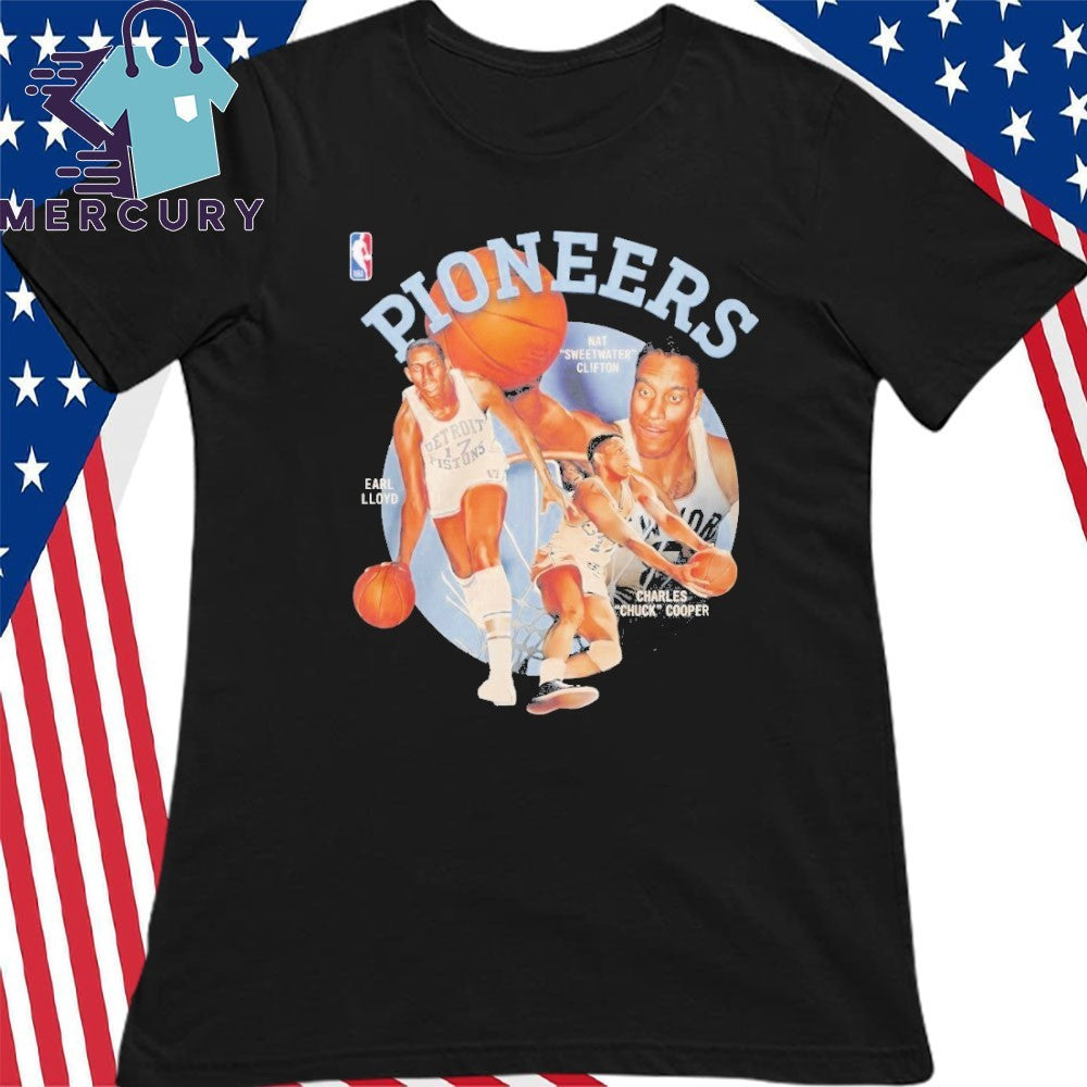 Pioneers Day Nat Sweetwater Clifton Earl Lloyd And Charles Chuck Cooper Shirt