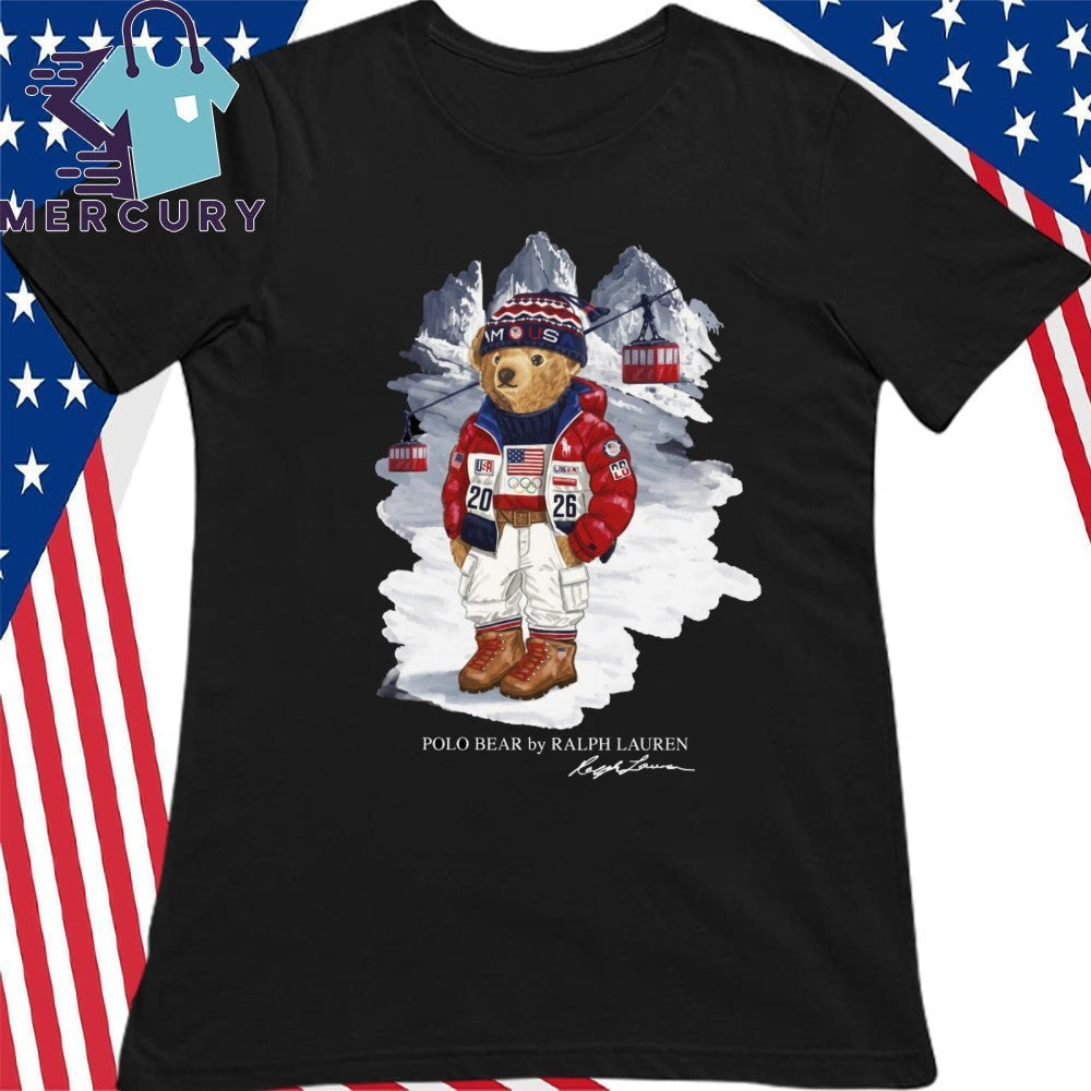 Polo Bear Ralph Lauren 2026 Winter Olympics Shirt