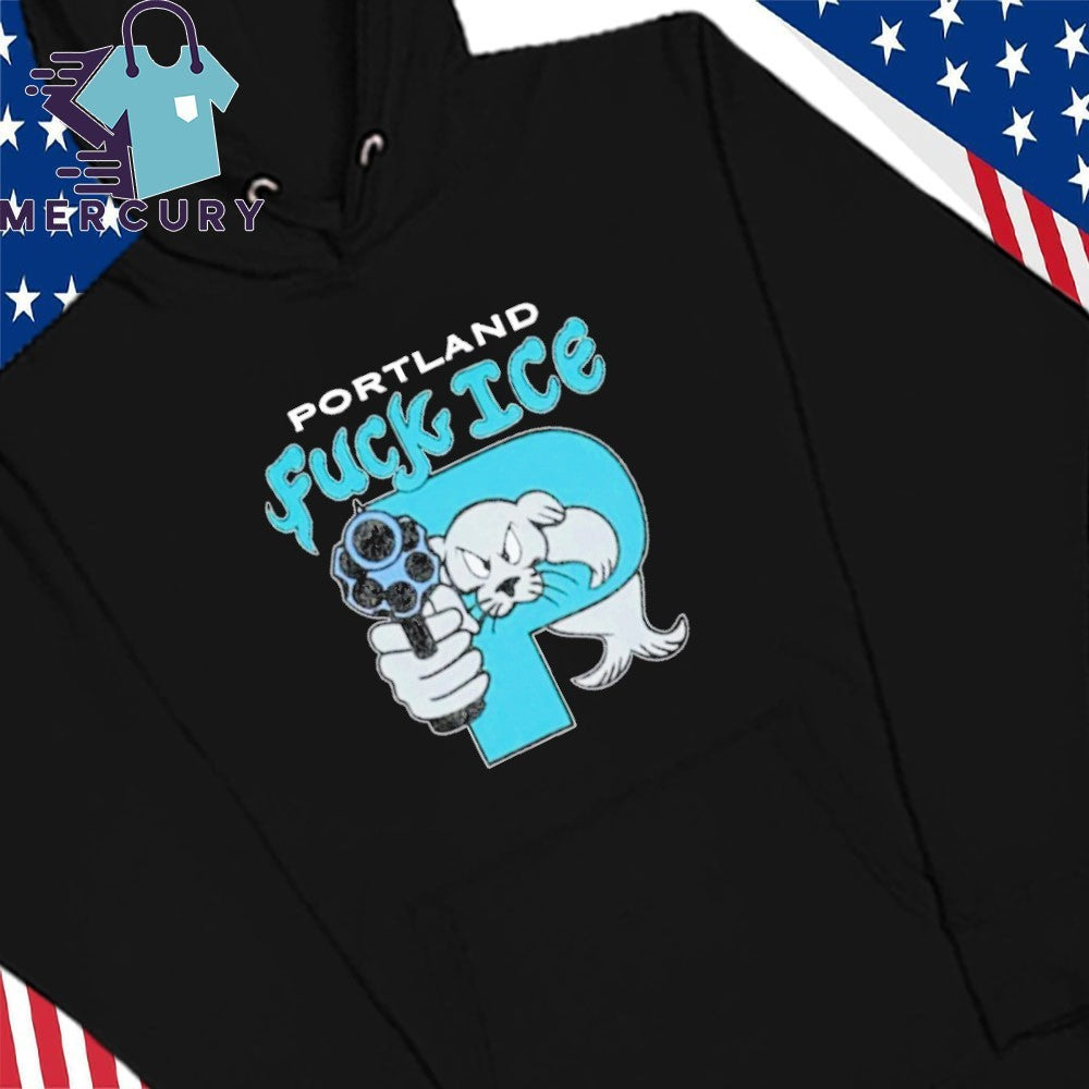 Portland Fuck ICE from Portland to Chicago Shirt
